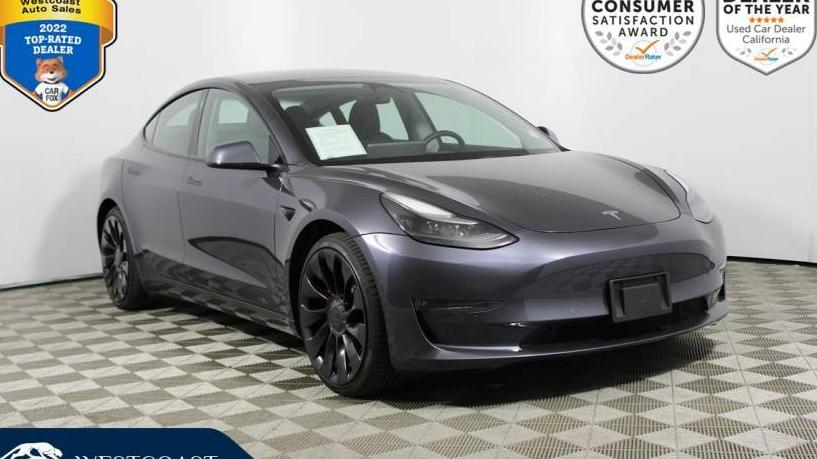 TESLA MODEL 3 2022 5YJ3E1EC3NF201228 image